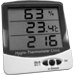 Цифровые часы с ЖК-дисплеем. Встроенные датчики с индикацией влажности, температуры внутри помещения.